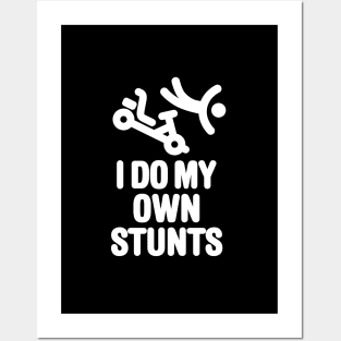 I do my own stunts - go-kart karting kart racing Posters and Art